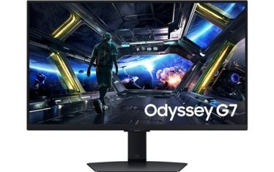 Samsung Odyssey G7 Monitor LS27DG702EUXEN - Zwart - 27" - 4K, 144 Hz