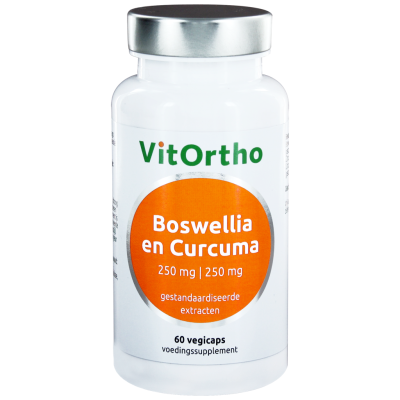 VitOrtho Boswellia en Curcuma Vegicaps - 60 capsules