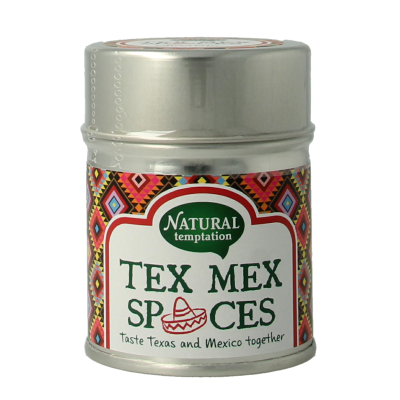 Natural Temptation Tex Mex Spices Kruiden Bio - 40 g