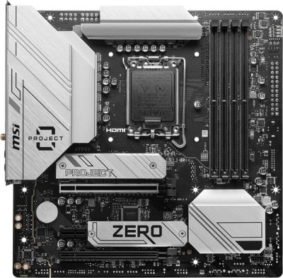 MSI Moederbord B760M Project Zero