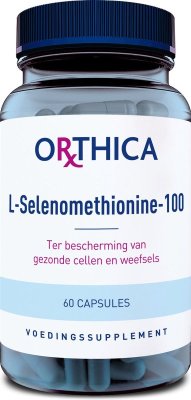 Orthica L-Selenomethionine-100 Capsules - 60 stuks
