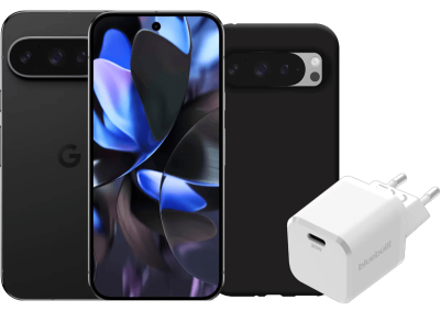 Google Pixel 9 Pro - Zwart - 128 GB - 5 G + Accessoirepakket