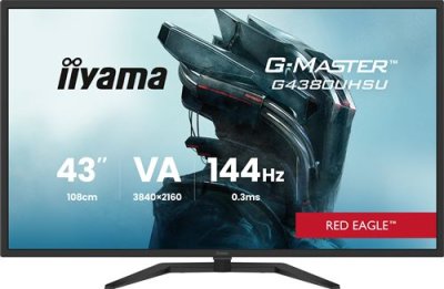 iiyama G-Master Monitor G4380UHSU-B2 - Zwart - 43" - 4K UHD
