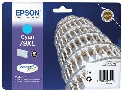 Epson Inktcartridge T7902 - Cyaan - XL