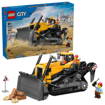 LEGO City Gele bulldozer 60466