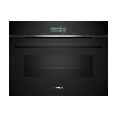Siemens Oven met Magnetron CM776GKB1 - Zwart - iQ700