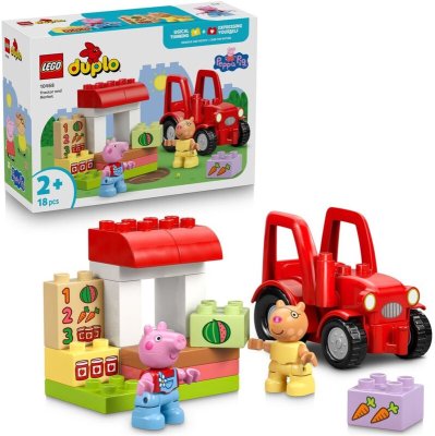LEGO Duplo Tractor en marktkraam 10468