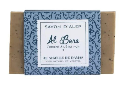 Al Bara Aleppo Scrubzeep Pure Olijfolie & Zwarte Komijn - 150 g