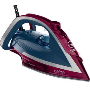Calor Ultragliss Anti-Calc Plus Stoomstrijkijzer FV6834 - Blauw