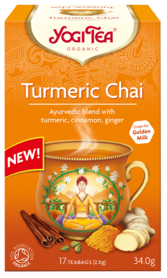 Yogi Tea Turmeric Chai Thee - 17 stuks