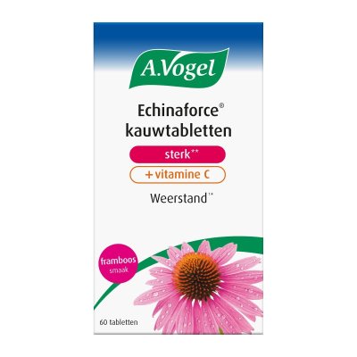 A.Vogel Echinaforce Kauwtabletten sterk + Vitamine C Tabletten - 60 kauwtabletten