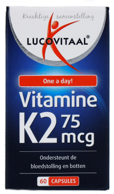 Lucovitaal Vitamine K2 Capsules - 60 capsules - 75 mcg