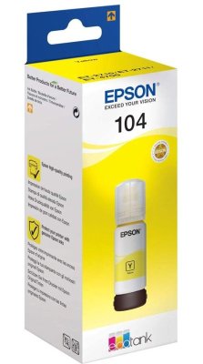 Epson EcoTank Inktcartridge 104 - Geel