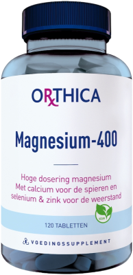 Orthica Magnesium-400 Tabletten - 120 tabletten
