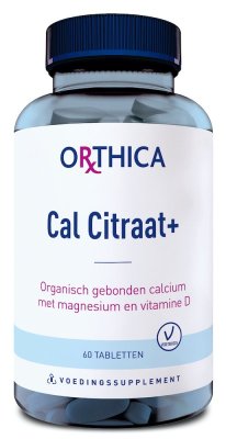 Orthica Cal Citraat+ Tabletten - 60 tabletten