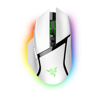 Razer Basilisk V3 Pro Gaming Muis - Wit - Draadloos