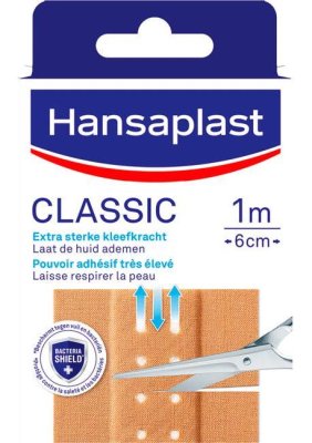 Hansaplast Classic Pleisters - 1 m x 6 cm
