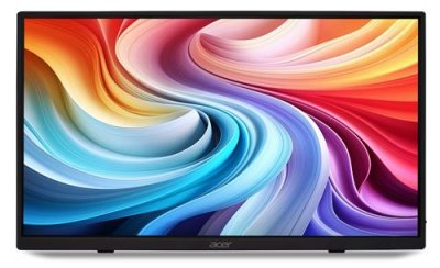 Acer Draagbare Monitor PM161QT - Zwart - 15,6" - Touch Full HD