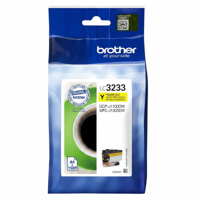 Brother Inktcartridge LC3233Y - Geel