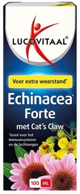 Lucovitaal Echinacea Forte met Cat's Claw Druppels - 100 ml