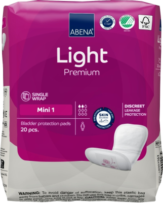 Abena Light Premium Mini 1 Inlegverband - 20 stuks
