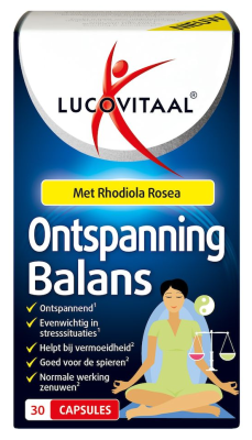 Lucovitaal Ontspanning Balans Capsules - 30 capsules