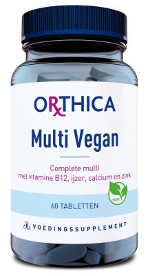 Orthica Multi Vegan Tabletten - 60 tabletten