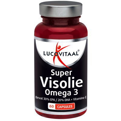 Lucovitaal Super Visolie Omega 3 Capsules - 60 stuks