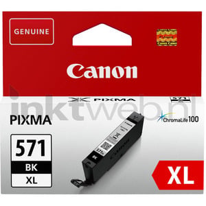 Canon Inktcartridge CLI-571BKXL - Zwart - XL