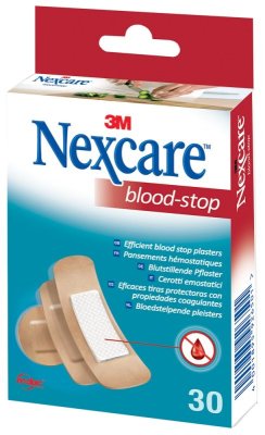 3M Nexcare Bloedstelpende Pleisters - Assorti - 30 stuks