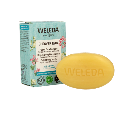 Weleda Shower Bar Geranium & Litsea Cubeba - 75 g