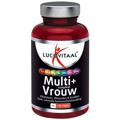 Lucovitaal Multi+ Compleet Vrouw Tabletten
