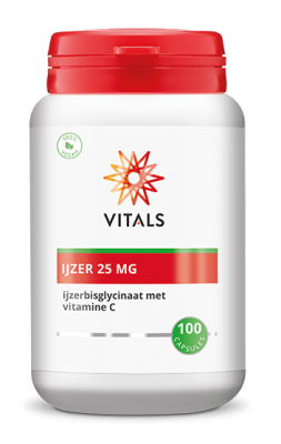 Vitals IJzer 25mg - 100 capsules