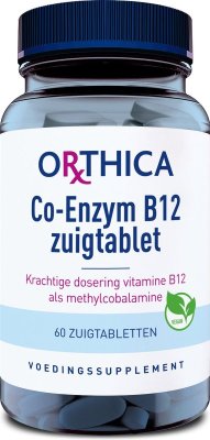 Orthica Co-Enzym B12 Zuigtabletten - 60 tabletten