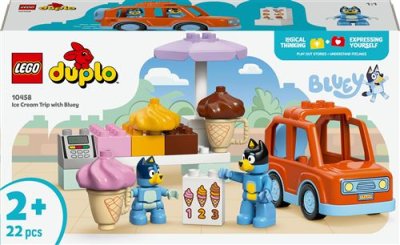 LEGO Duplo Een ijsje halen met Bluey 10458