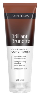 John Frieda Brilliant Brunette Colour Vibrancy Conditioner - 250 ml