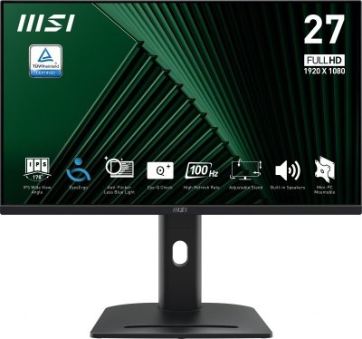 MSI Monitor PRO MP275PG - Zwart - 27"