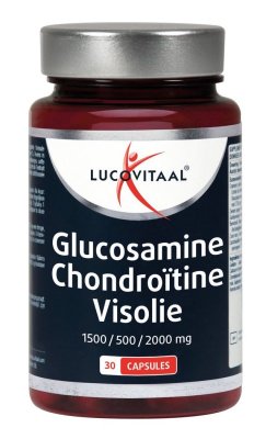 Lucovitaal Glucosamine Chondroïtine Visolie Capsules - 30 capsules
