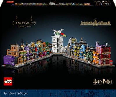 LEGO Harry Potter De Wegisweg tovenaarswinkels 76444