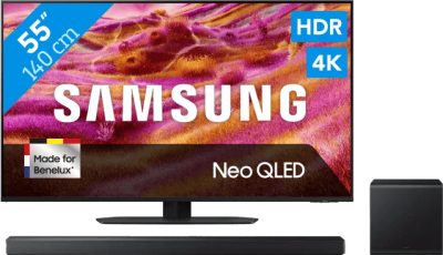Samsung Neo QLED 4K QN90F (2025) - 55" + Samsung HW-QS700F (2025)