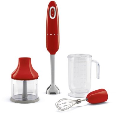 Smeg Staafmixer HBF03RDEU - Rood - 700 W