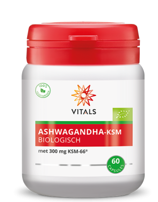 Vitals Ashwagandha-KSM Biologisch - 60 capsules