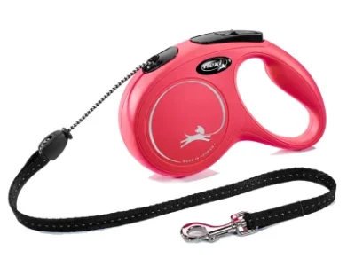 Flexi New Classic Rollijn Koord - Rood - M - 5 meter