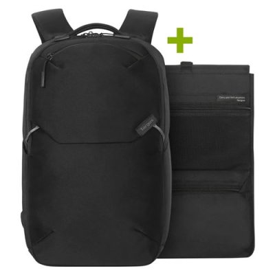 Targus Work+ EcoSmart Backpack - Zwart - 16"