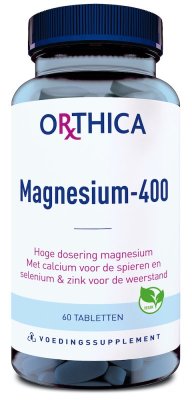 Orthica Magnesium-400 Tabletten - 60 tabletten