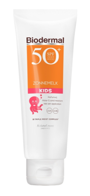 Biodermal Sun Kids Zonnemelk - SPF50+ - 125 ml