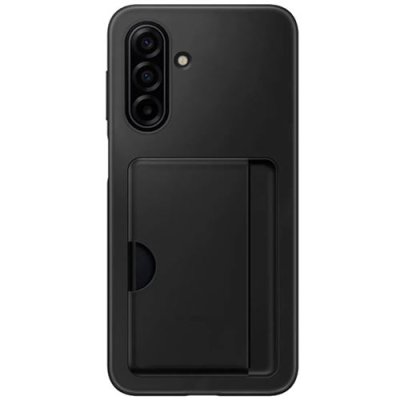 Samsung Galaxy A17 Card Slot Back Cover - Zwart