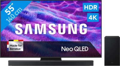 Samsung Neo QLED 4K QN82F (2025) - 55" + Samsung HW-B750F (2025)