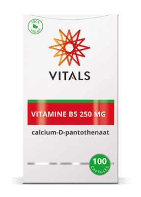 Vitals Vitamine B5 250mg - 100 capsules