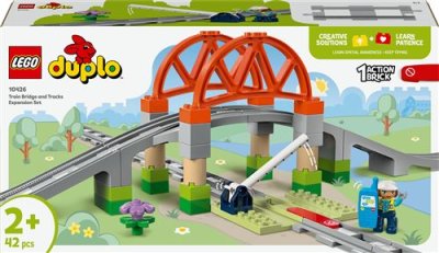 LEGO Duplo Treinbrug en rails uitbreidingsset 10426